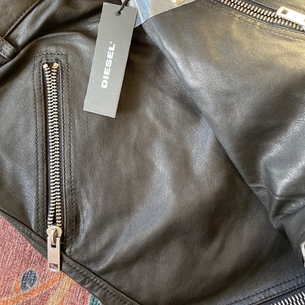 New Diesel Leather Pant- inseam 28-original price